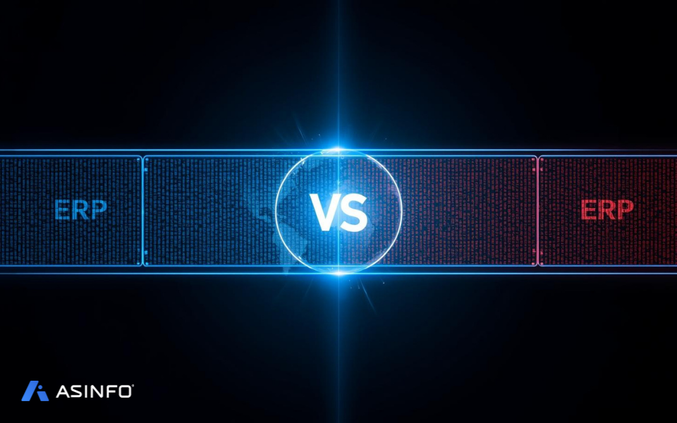 Comparación entre ERP local e internacional para empresas ecuatorianas con ASINFO