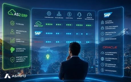 AS2 ERP en distribuidora mayorista Ecuador: gestión de 8 bodegas y facturación electrónica masiva