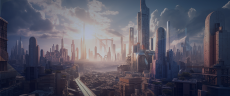 Ciudad inteligente, globalizada con IA